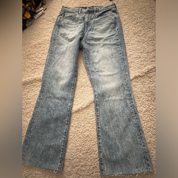 NWT Veronica Beard Carly Kick Flare High Rise Jeans 27/4 - Picture 3 of 9
